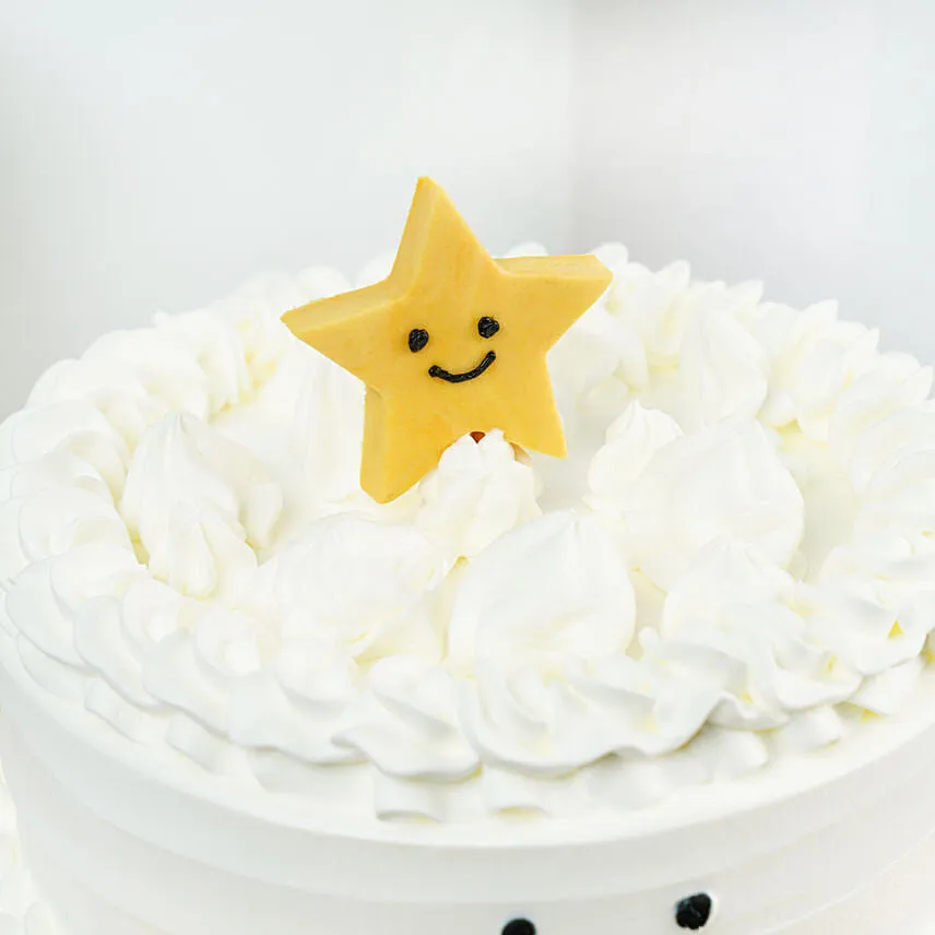 Smiling Star Marble Cake 8 Portion