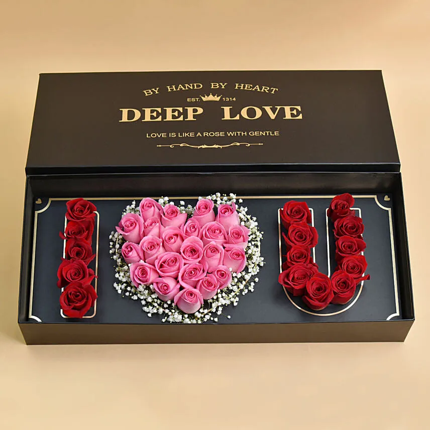 I Love You Floral Arrangement