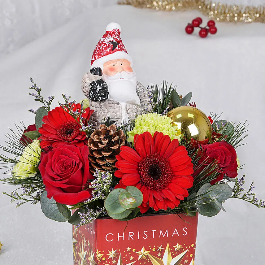 Christmas Stars Flower Arrangement