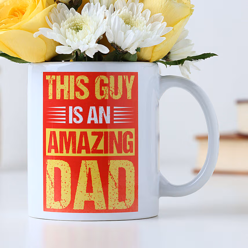 Dads Special Rose Mug