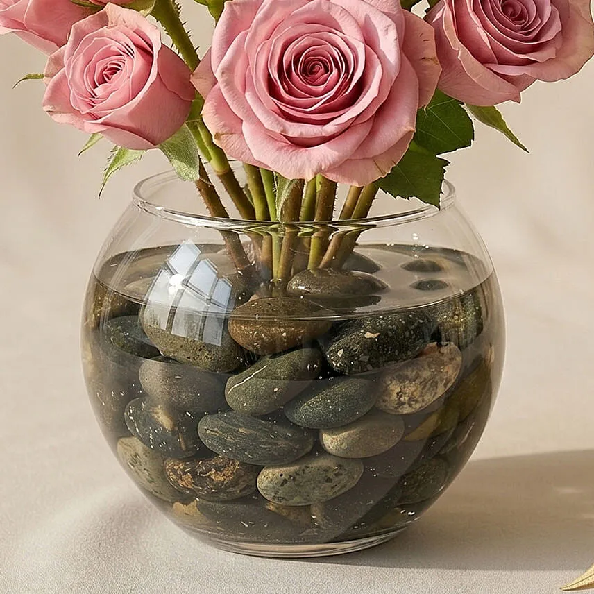 Mini Pink Roses
