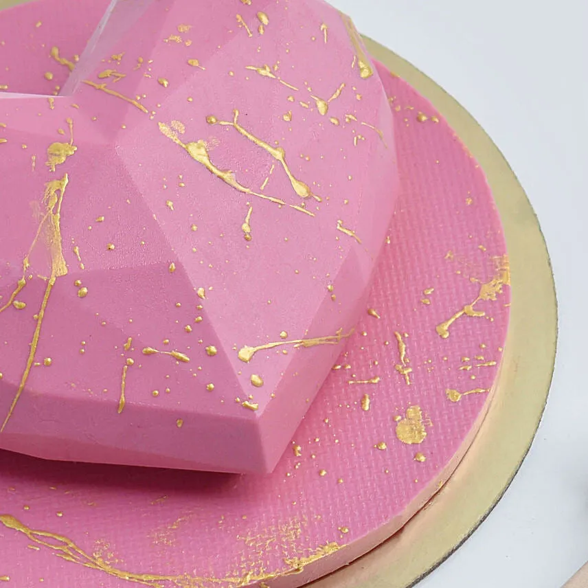 Pink Heart Pinata Chocolate