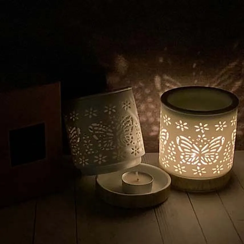 Designer Draggon & Butterfly Aroma Burner