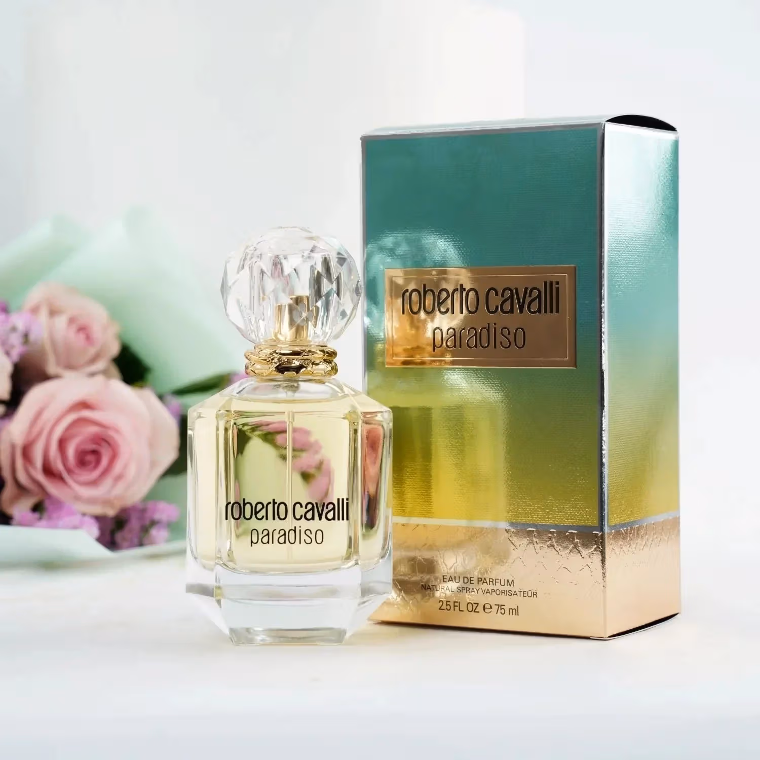 Roberto Cavalli Paradiso Eau de Parfum 75 ml - A Luxurious Citrus Symphony