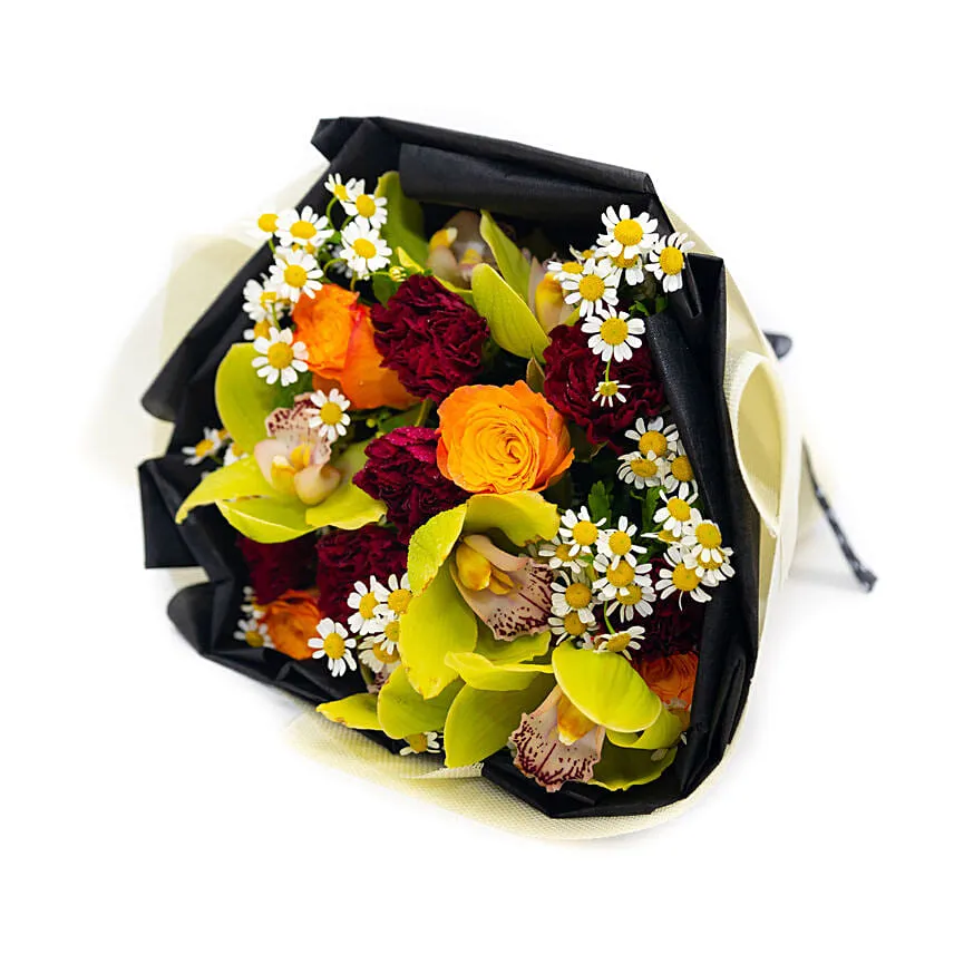 Bright Mixed Blooms Bouquet