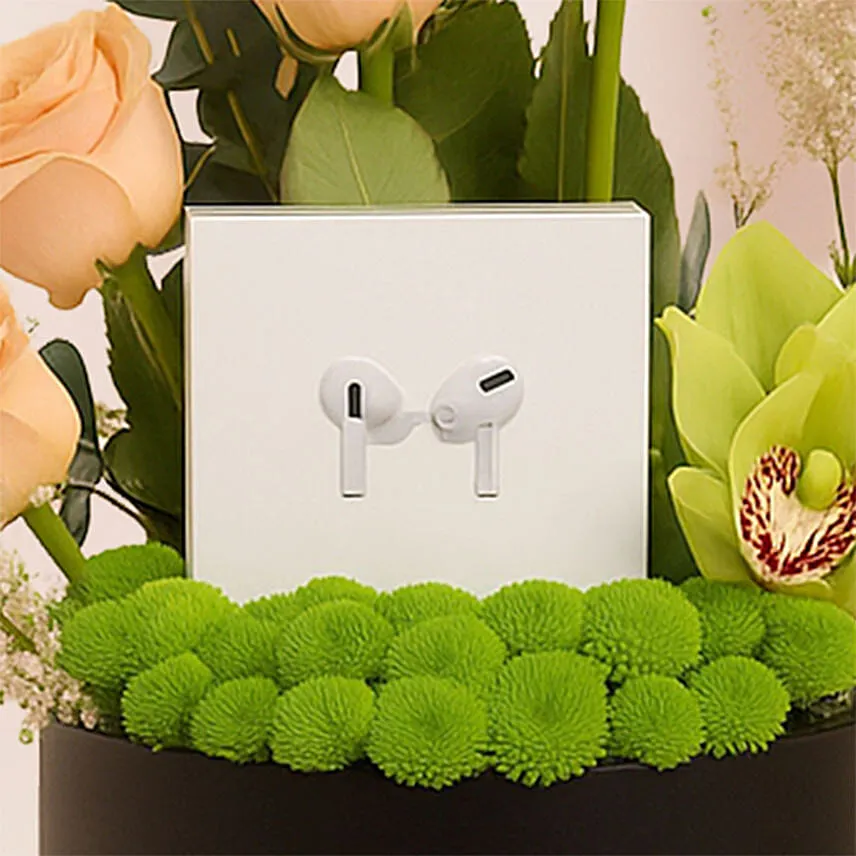 Apple AirPods 4 Gift WIth Flowers