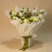 Elegant Ramadan Bouquet with Lantern & White Roses