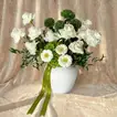 Elegant White Meadow Floral Arrangement
