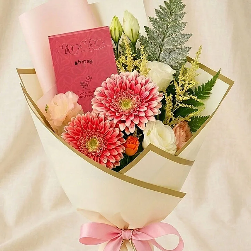 Chocolate and Gerbera Bouquet