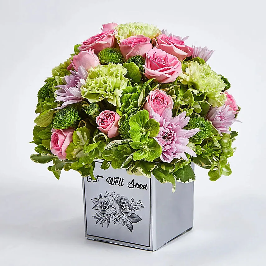 Get Well Soon Message Flowers