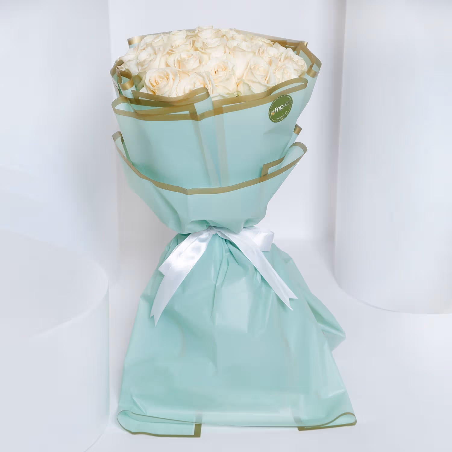 White Roses Bouquet For Eid