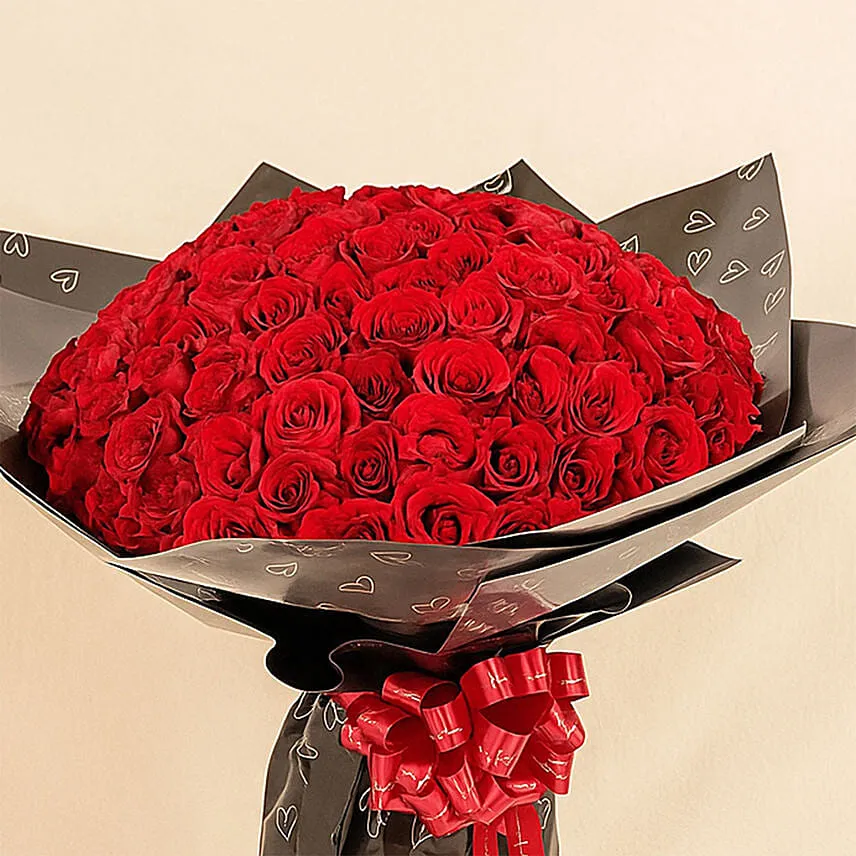 99 Red Roses Grand Bouquet